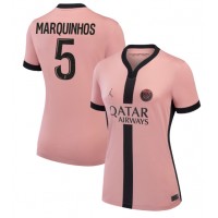 Fotbalové Dres Paris Saint-Germain Marquinhos #5 Dámské Alternativní 2024-25 Krátký Rukáv